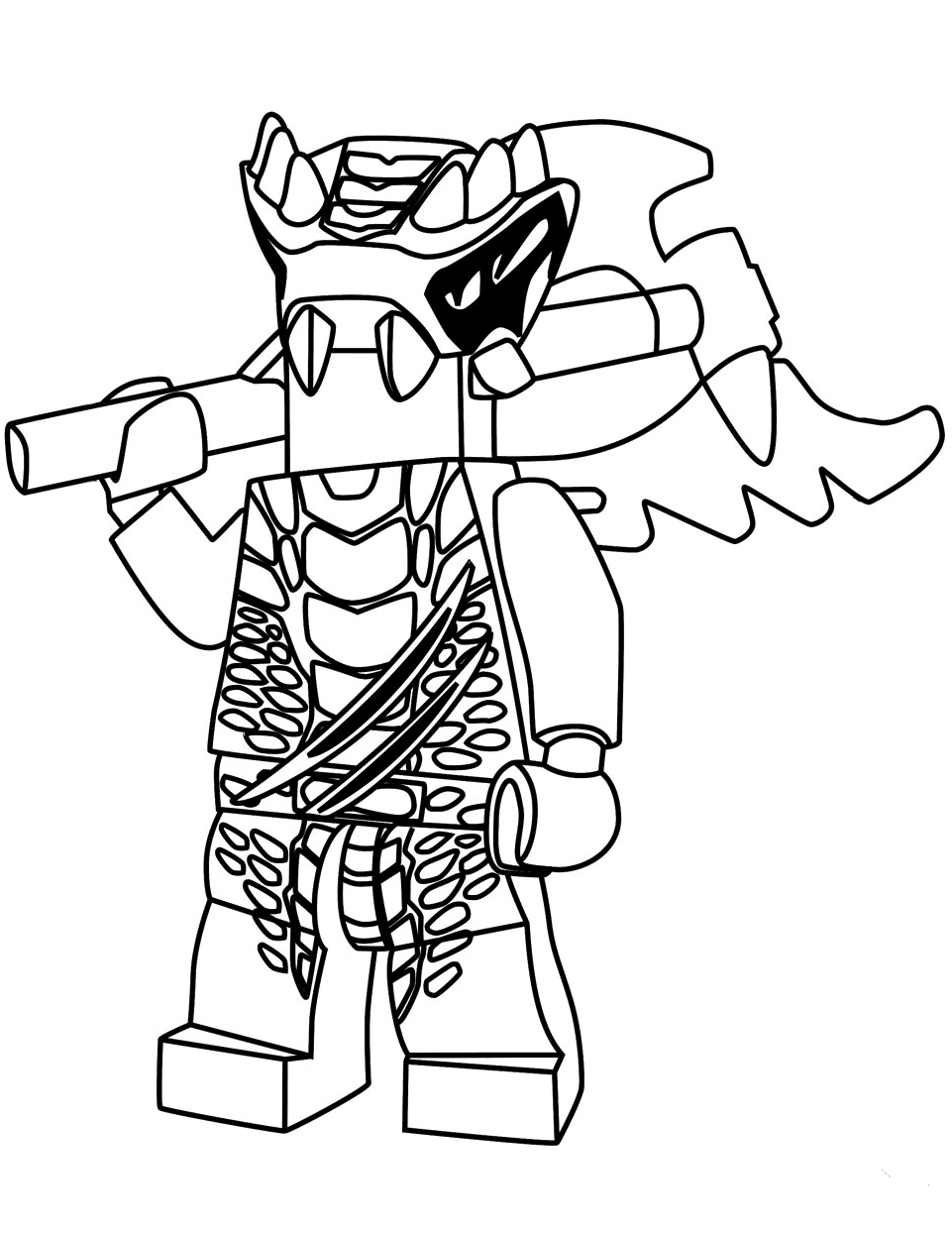 Ninjago Coloring Pages