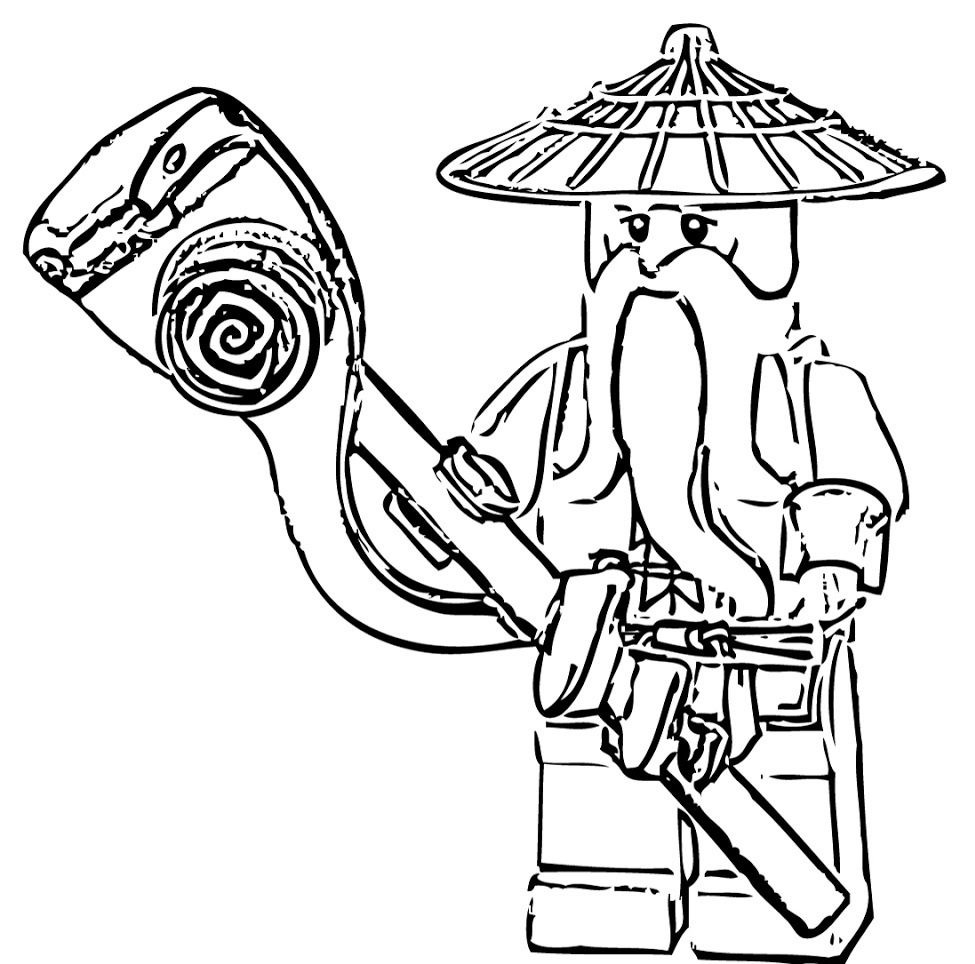 975x964 Lego Ninjago Coloring Pages Kai Kx Best Of Golden Ninja