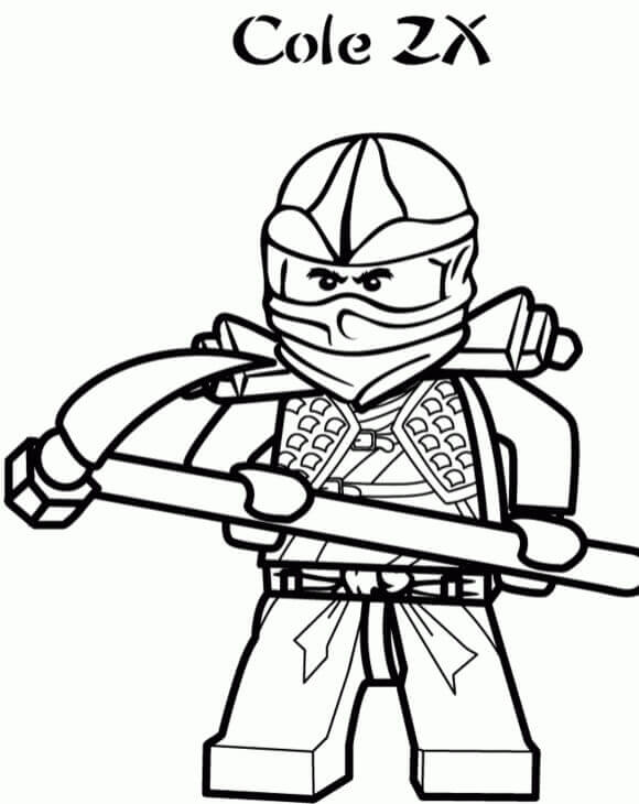 Ninjago Coloring Pages Lord Garmadon