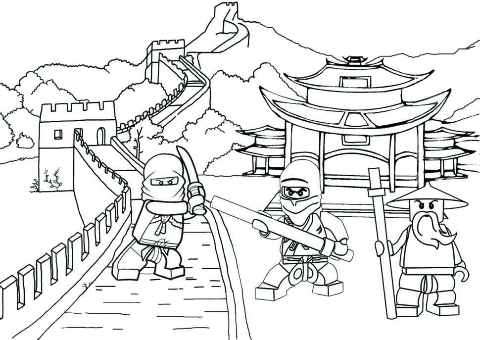 970x687 Ninjago Coloring Page Ninja Coloring Pages Coloring Pages Coloring
