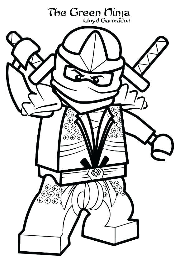 Ninjago Golden Ninja Coloring Pages