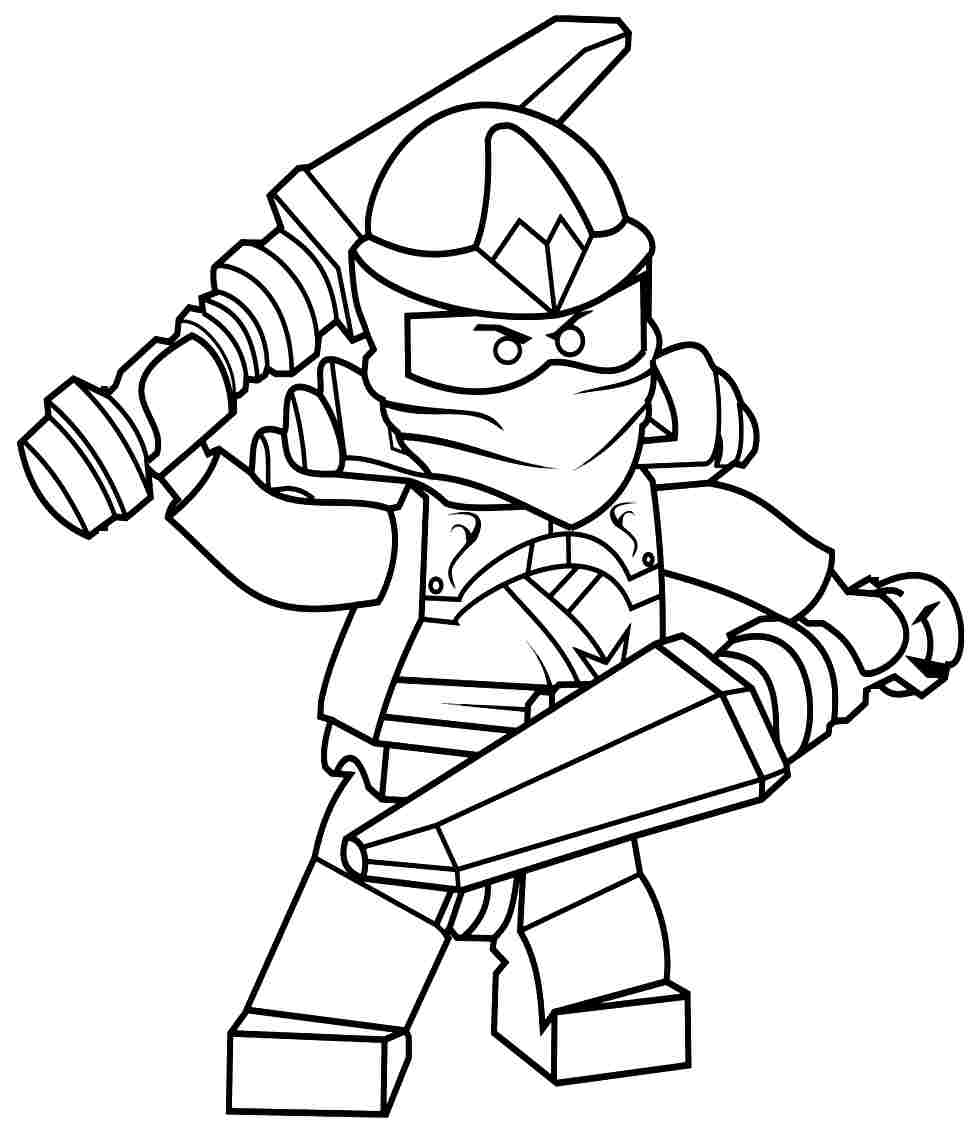 980x1133 Ninjago Coloring Pages Free For Kids