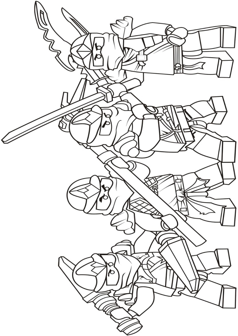 Ninjago Lloyd Coloring Pages