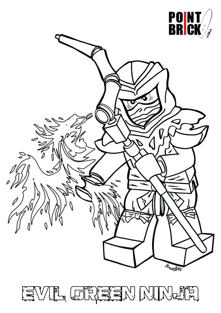 744x1052 Ninjago Lloyd Coloring Pages