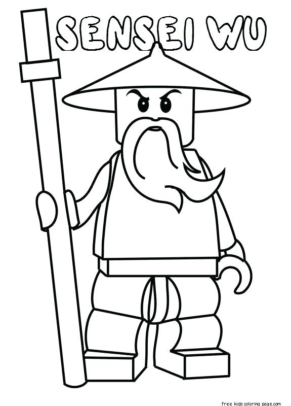 575x800 Free Coloring Pages Coloring Pages Lego Ninjago Lord Garmadon