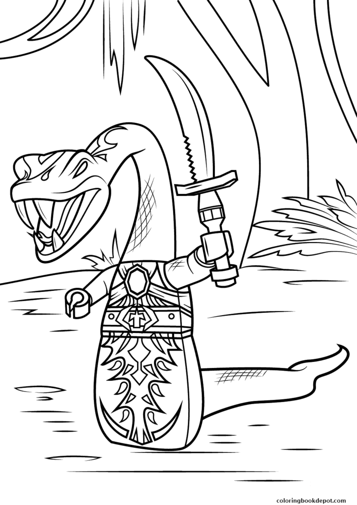 724x1024 1487094634lego Ninjago Pythor Coloring Pages 8