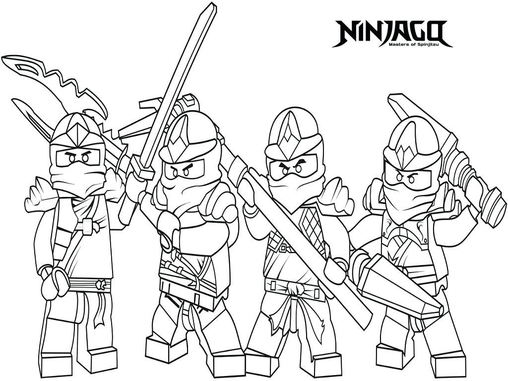 1024x768 Coloring Page ~ Coloring Pages Ninjago Free Printable Archives Jay