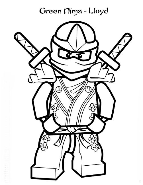 502x650 Lego Ninjago Coloring Pages Of The Green Ninja Lego Ninjago