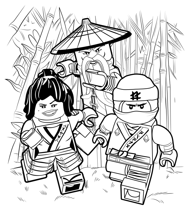 800x889 The Lego Ninjago Movie Coloring Pages To Download And Print For Free