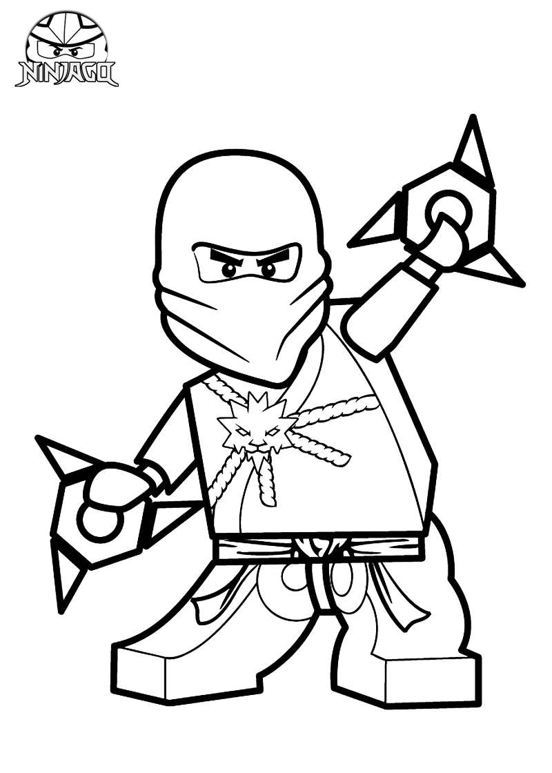 Ninjago Printable Coloring Pages