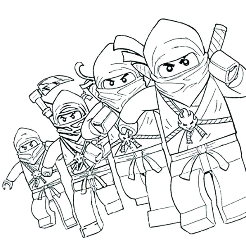 792x805 Ninjago Coloring Pages Free Printable Coloring Pages Free