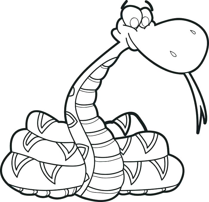700x678 Coloring Pages Of Snakes Snake Coloring Picture Snake Coloring