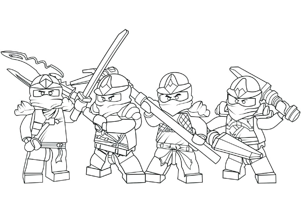 1024x724 Ninjago Coloring Pages Free Pdf