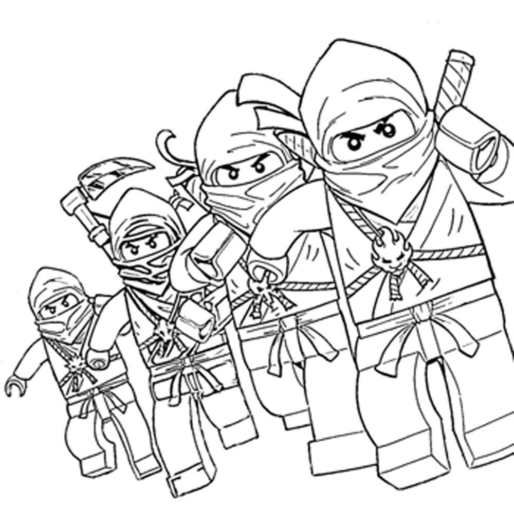 1000x1017 Ninjago Coloring Pages For Boys