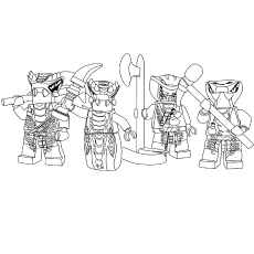 230x230 Top 40 Free Printable Ninjago Coloring Pages Online