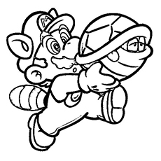 230x230 Top 20 Free Printable Super Mario Coloring Pages Online