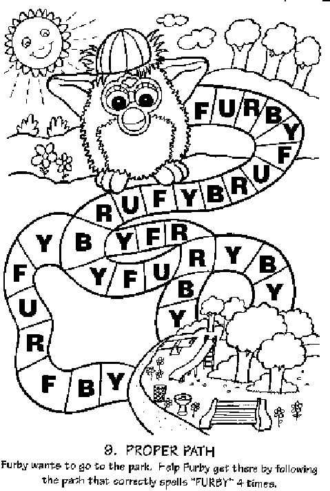 479x711 72 Best Furby Coloring Pages Images On Coloring Books