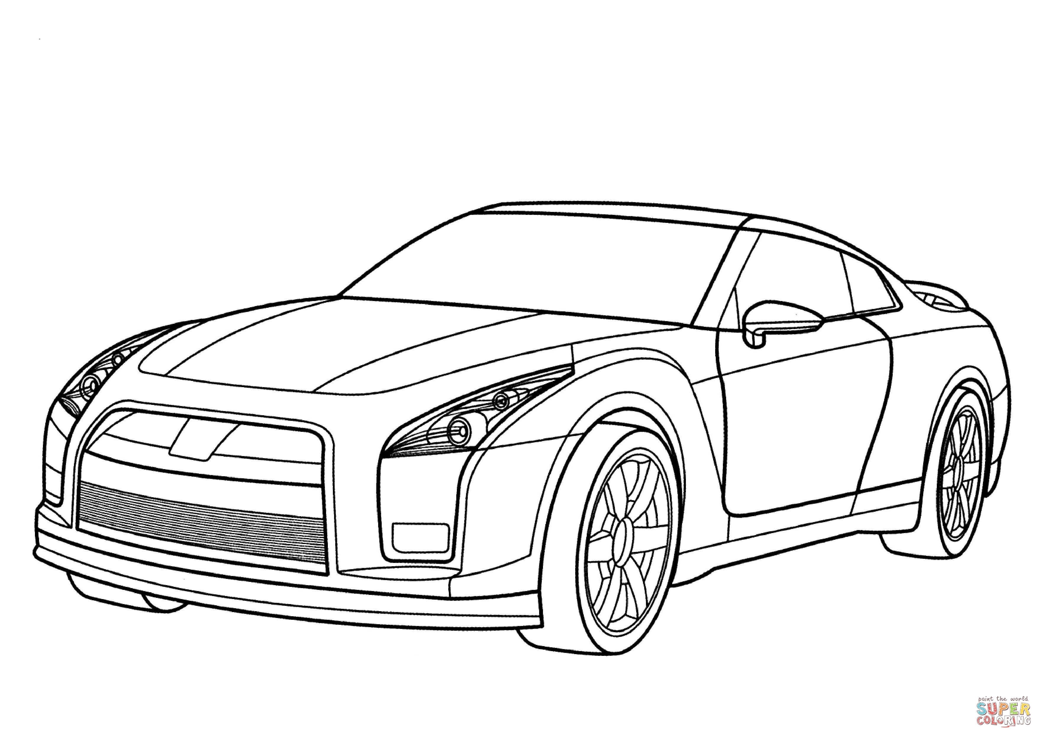 3508x2480 20 Gtr Coloring Pages Selection Free Coloring Pages