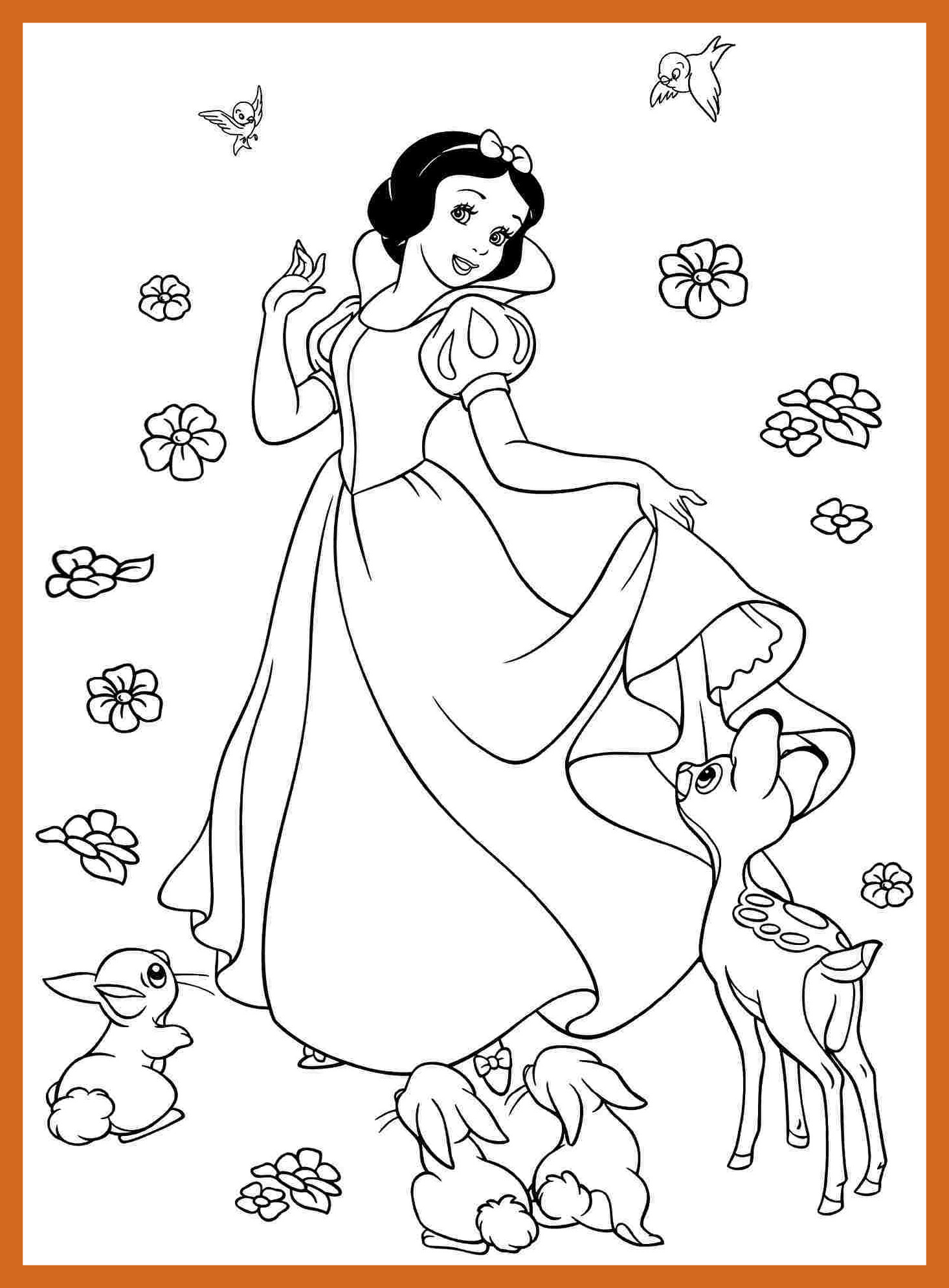 1466x1990 Amazing Baby Disney Princess Coloring Preschool For Cure Page