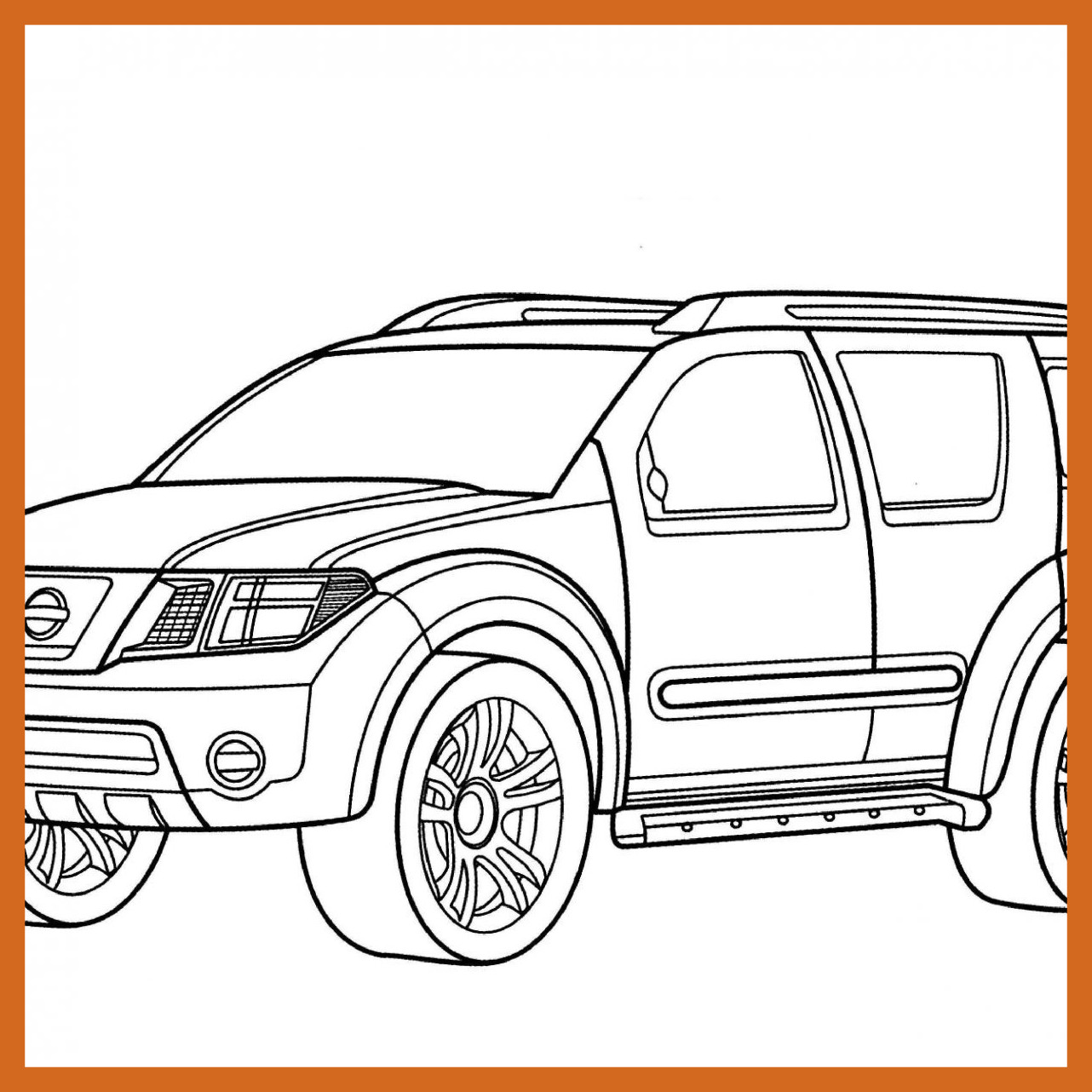 1282x1282 Awesome Powerful Car Kids Printable Nissan Skyline Of Coloring