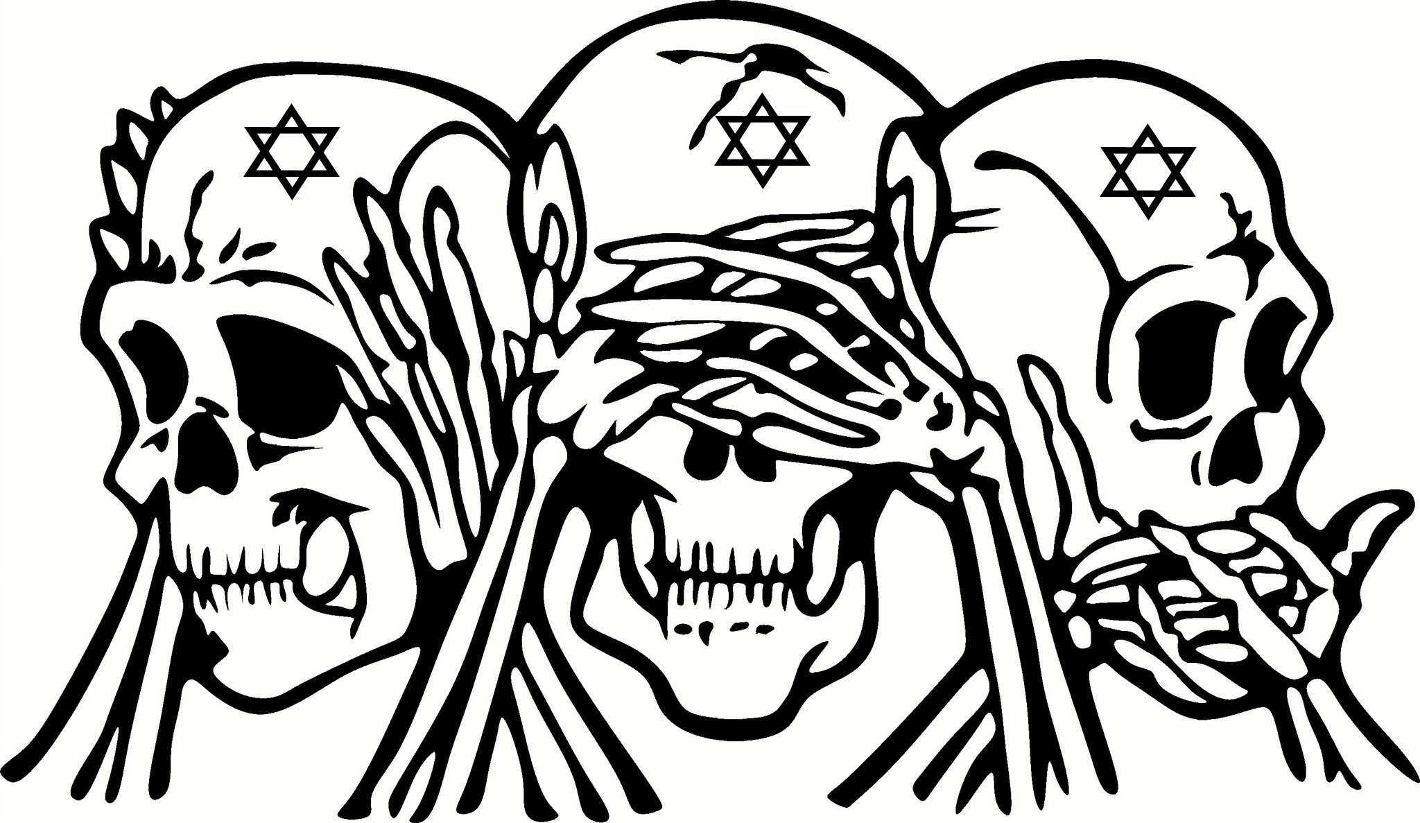 2048x1187 Skulls Coloring Lovers