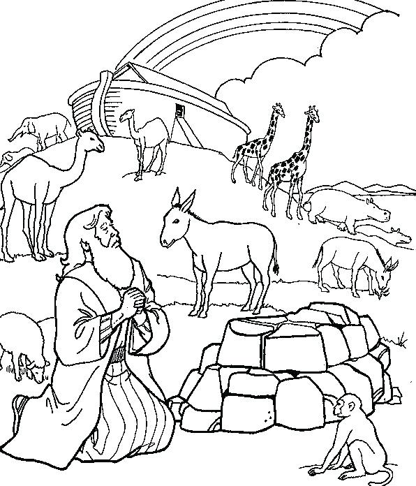 596x696 Noahs Ark Coloring Pages Amazing Ark Coloring Pages Image Noahs