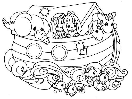 Noahs Ark Coloring Page