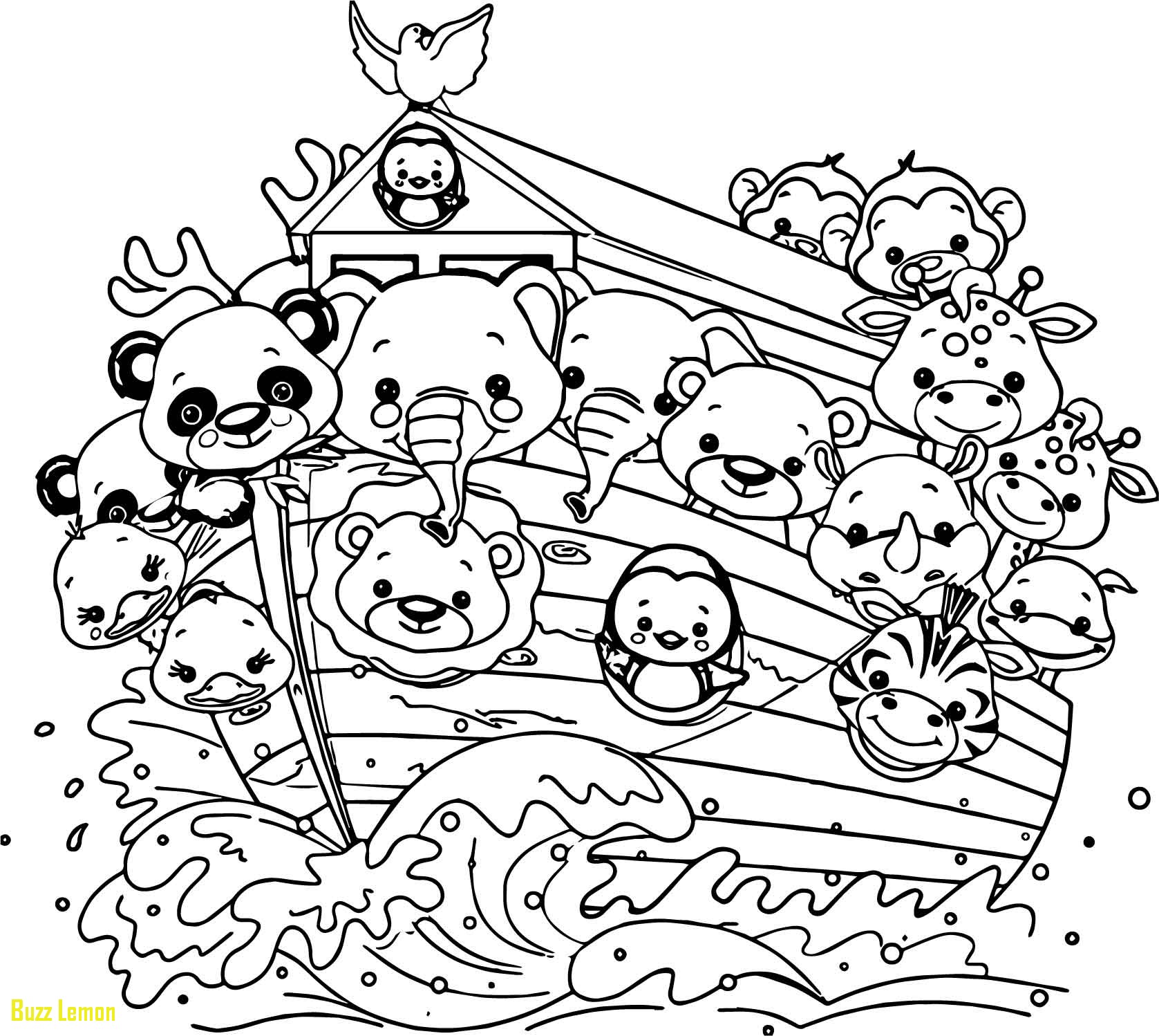 1677x1498 Coloring Page Noahs Ark Fresh Noah Ship Cartoon Coloring Page