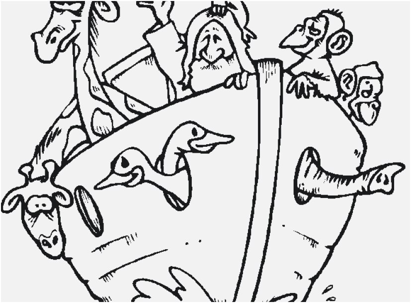 827x609 Noah's Ark Coloring Pages Printable View Noahs Ark Coloring Pages