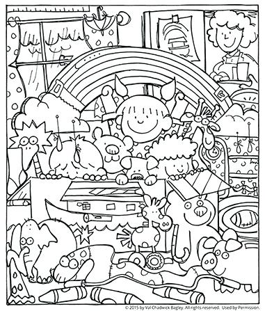 381x447 Good Noahs Ark Coloring Page Or Ark Printable Coloring Pages 13