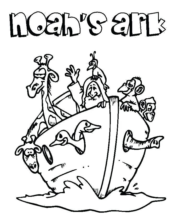 666x844 Noahs Ark Coloring Pages Ark Animals Two By Coloring Pages Noahs