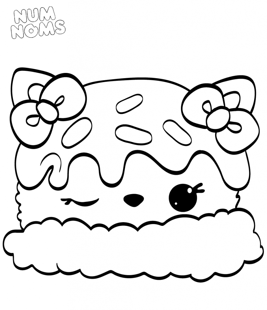 881x1024 20 Free Printable Num Noms Coloring Pages