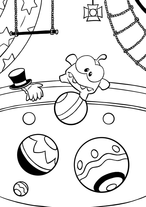 595x842 Om Nom Cut The Rope Coloring Pages Coloring Pages