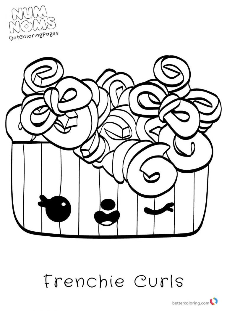 768x1050 Helpful Num Noms Coloring Pages Endorsed Nom 2