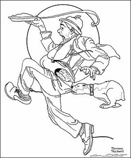 271x325 Norman Rockwell Coloring Pages
