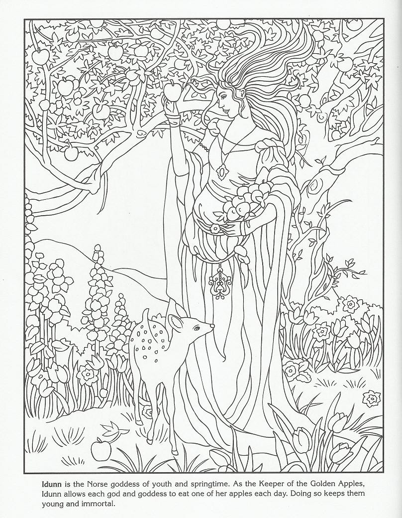 Norse Mythology Coloring Pages