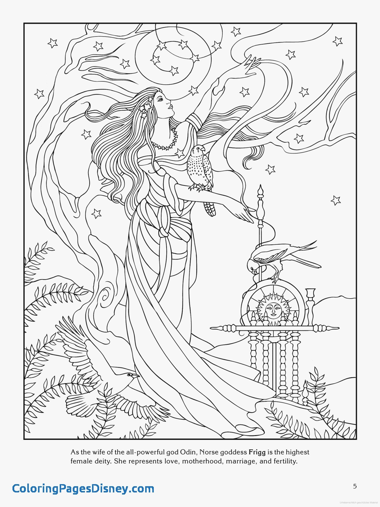 1280x1707 Greek Mythology Coloring Pages Fresh Goddess Coloring Page Frigg