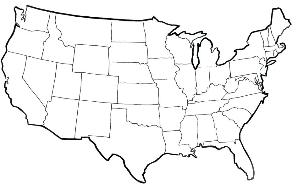 948x588 North America Map Coloring Page Geography Blog Printable Maps