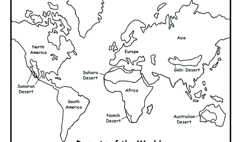 1024x600 North America Coloring Map Map Coloring Page South Coloring Map
