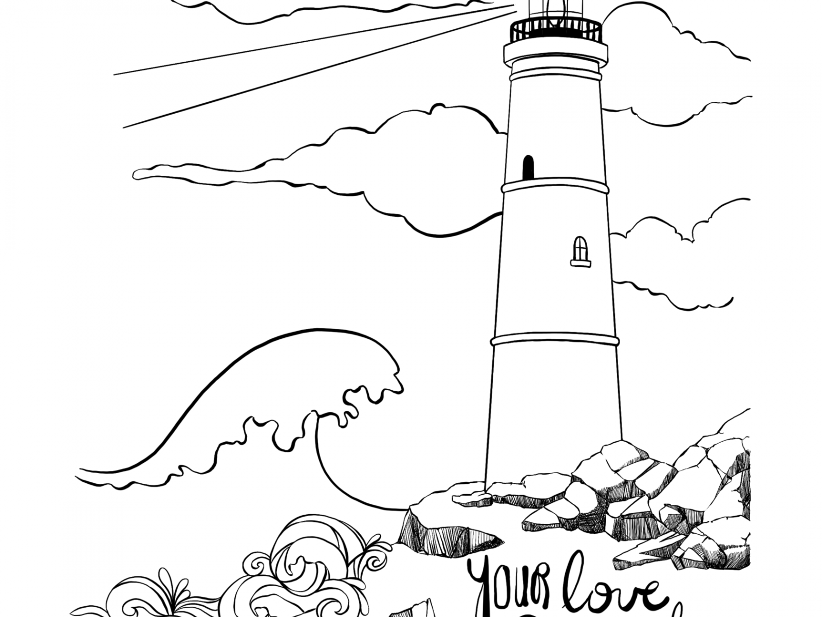 1600x1200 Lighthouse Hill By Edward Hopper Coloring Page Free Pages