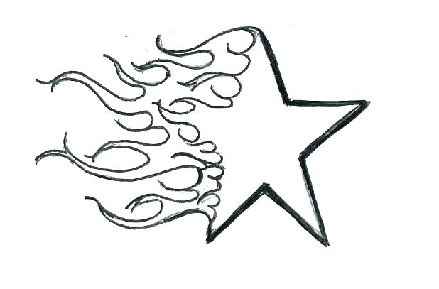 618x407 Shooting Star Coloring Page Hearts And Stars Coloring Pages