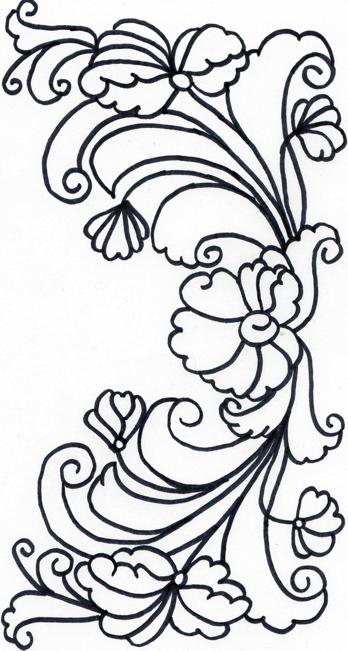 1476x2754 Rosmaling Coloring Pages Fake Norwegian Heritage