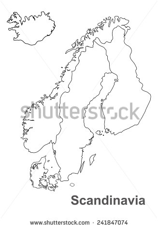 327x470 Scandinavian Flags Coloring