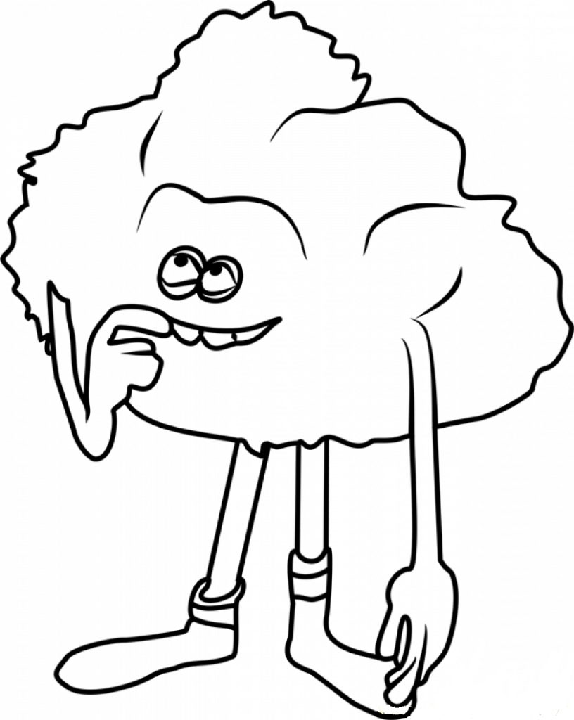 Nose Coloring Page