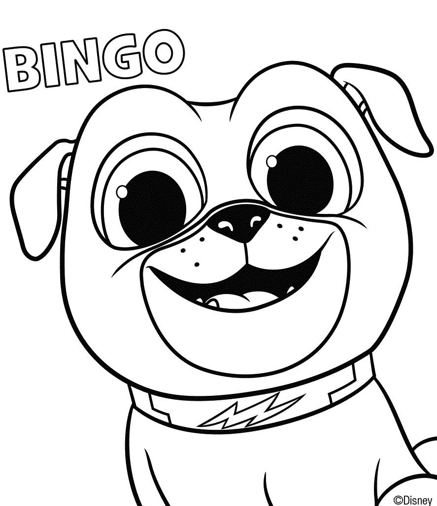 887x1029 Puppy Dog Pals Coloring Pages To Print