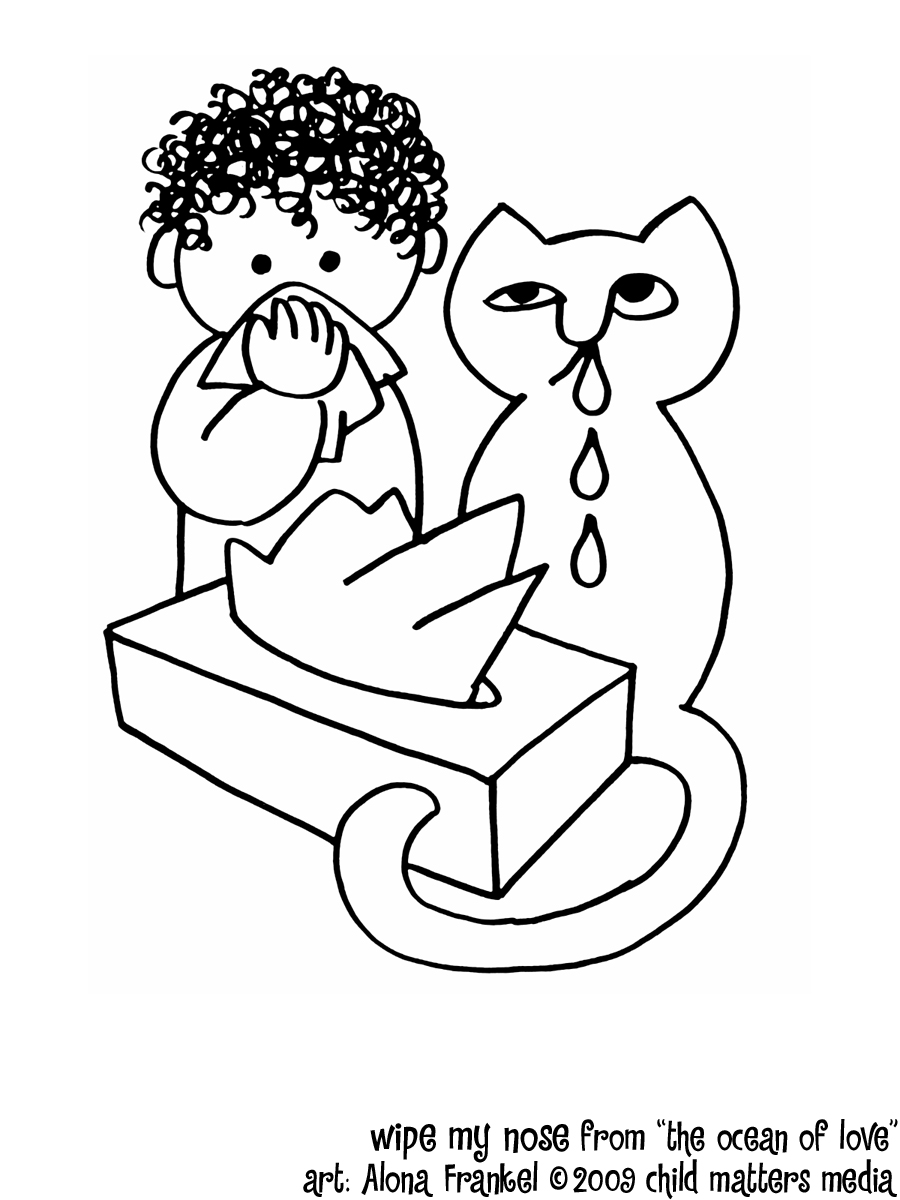 900x1200 Ari Frankel ~ The Ocean Of Love ~ Coloring Page ~ Wipe My Nose