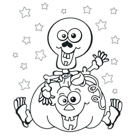 540x540 Free Printable Jack O Lantern Coloring Pages