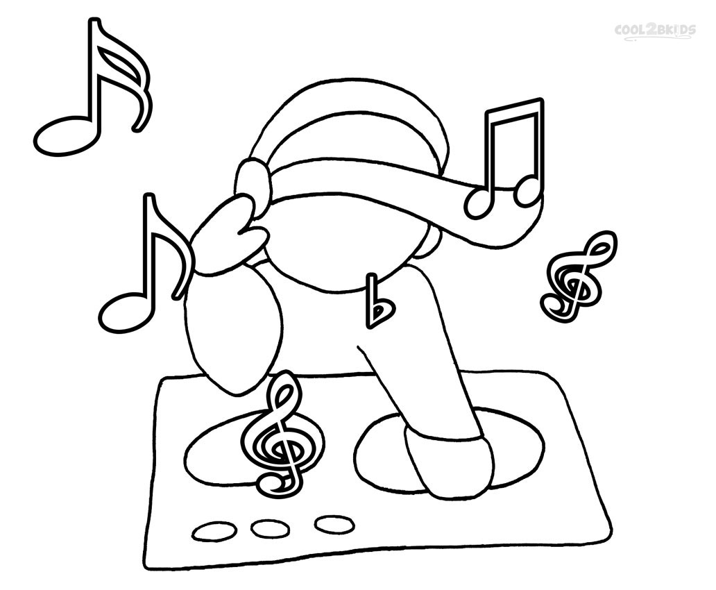 1032x850 Printable Music Note Coloring Pages For Kids Cool2bkids