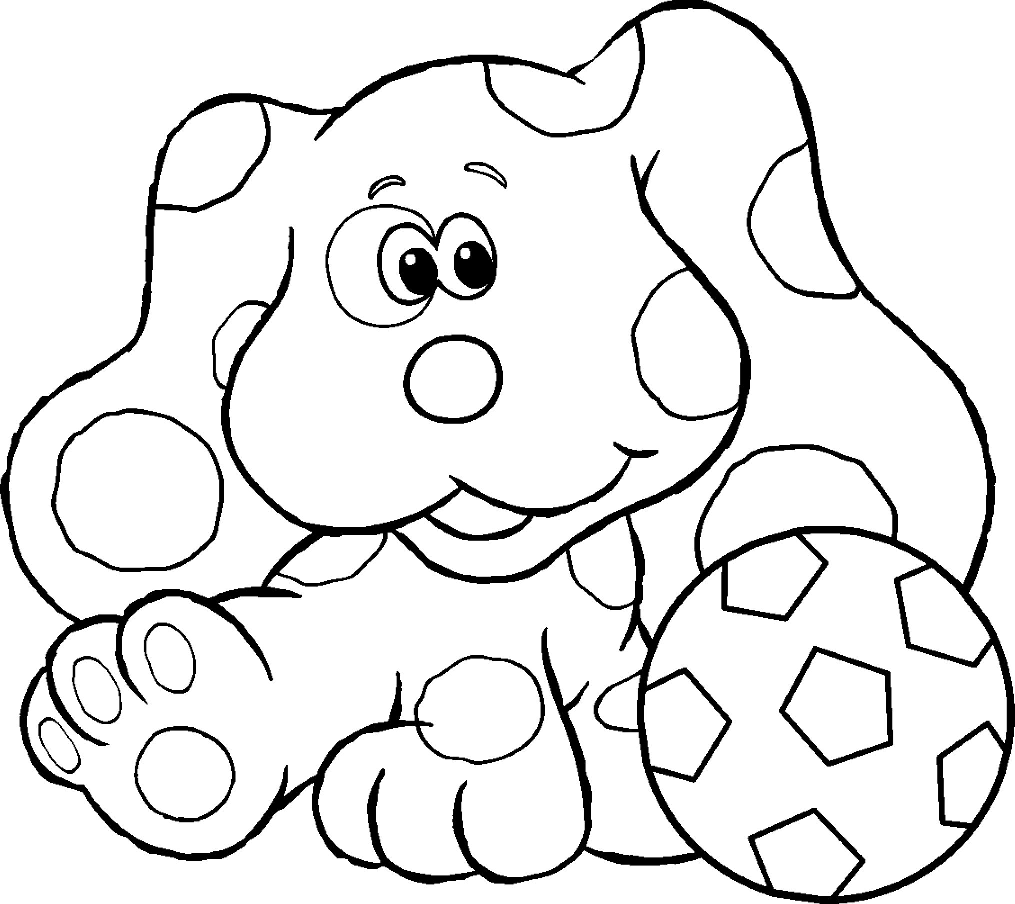 2030x1809 Blues Clues Notebook Coloring Page Best Of Unparalleled Blues