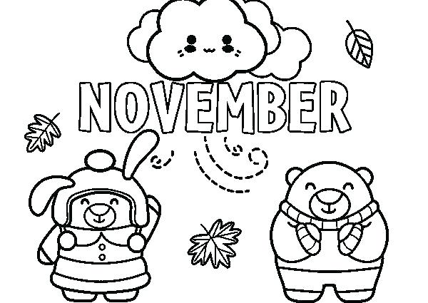 600x425 November Coloring Pages Coloring Page Coloring Page X Coloring